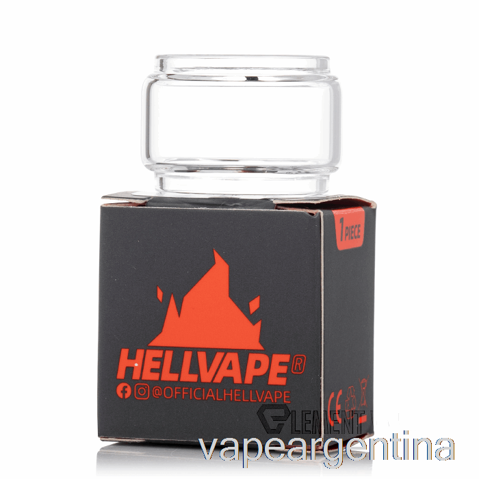 Hellvape Hellbeast 2 Vidrio De Repuesto 3.5ml Vidrio Recto Vape Argentina
